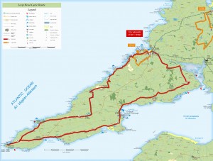 Loop head cycleway map